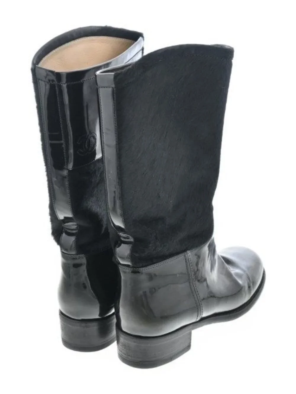 Chanel Boots Black